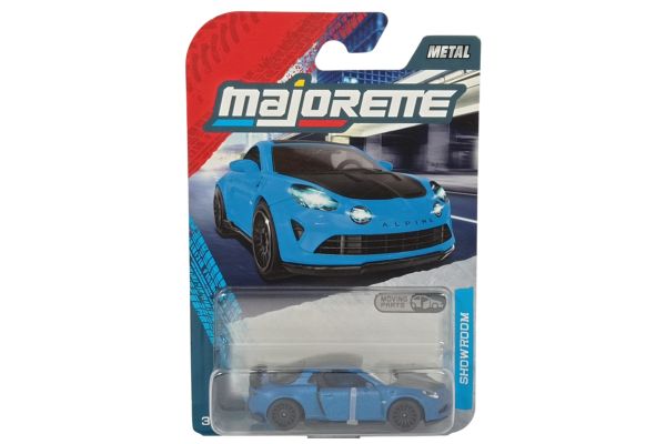 Majorette Alpine A110 R matt blau - Showroom Maßstab 1:58