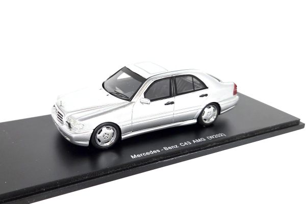 NOS! Spark Mercedes-Benz C43 AMG (W202) silber 1:43