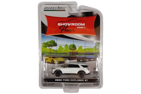 Greenlight 68010-D Ford Explorer ST 2022 weiss - Showroom Floor