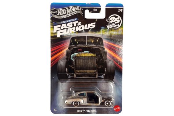Hot Wheels HNR88-JKX11 Chevrolet Fleetline silber - Fast & Furious 2/5