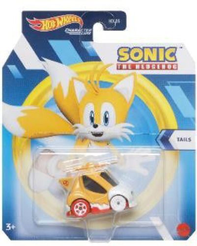 Hot Wheels HDL88-HDL38 "Sonic the Hedgehog - Tails" Auto mit Propeller orange Character Cars Japan M