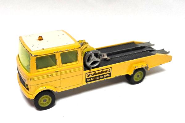 gebraucht! Siku V319 Mercedes-Benz LP608 ADAC Straßendienst gelb Maßstab 1:55 - etwas bespielt