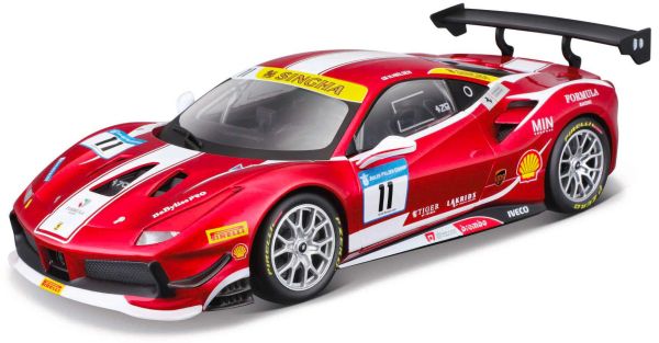 Bburago 26582 Bausatz Ferrari 488 Challenge rot Maßstab 1:24