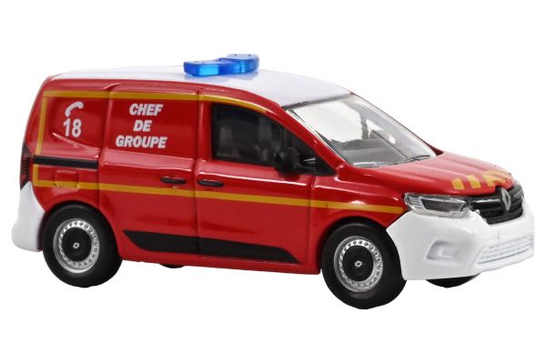 Norev 310959 Renault Kangoo "Pompiers - Chef de Groupe" rot 2023 Maßstab ca. 1:64 Modellauto