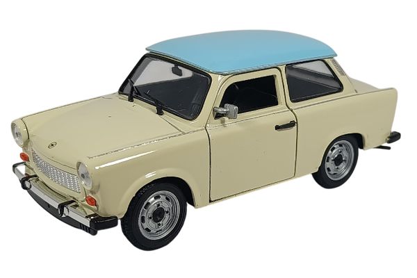 Welly Trabant 601 beige Dach hellblau