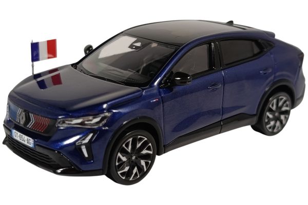 Norev Renault Rafale Staatspräsidentschaftswagen 2025 blau 1:43