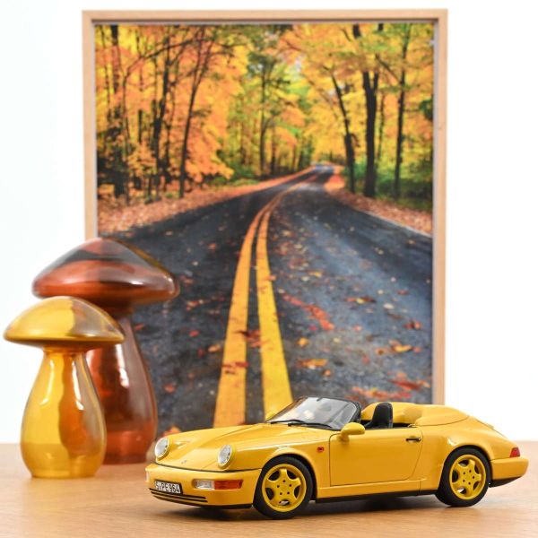 Norev Porsche 911 Speedster 1993 gelb 1:18