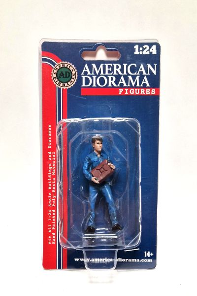American Diorama AD23904 Figur "Mechaniker Dan - mit Kanister" Maßstab 1:24