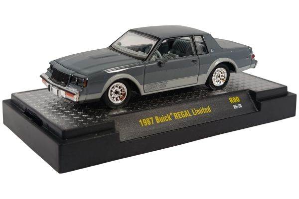 M2 Machines Buick Regal Limited 1987 grau 1:64