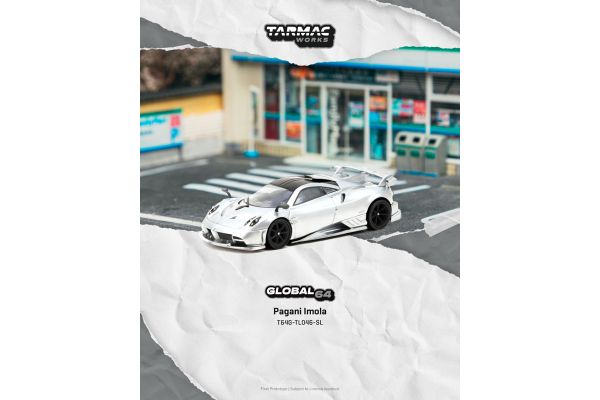 ***PREORDER Tarmac Pagani Imola matt silber