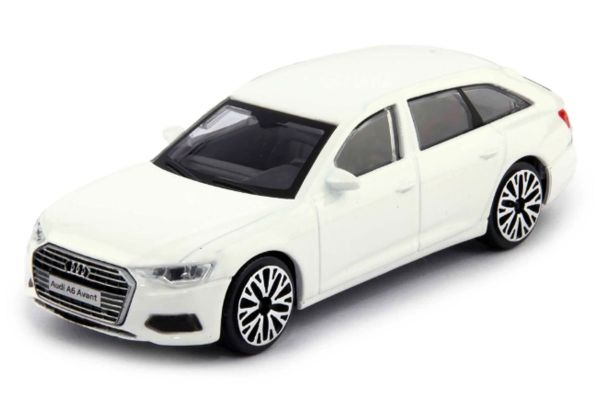 Bburago Audi A6 Avant weiss 1:43