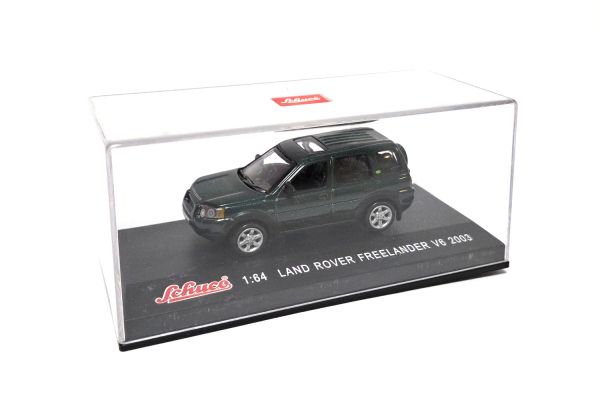 gebraucht! Schuco Land Rover Freelander V6 grün metallic 2003 Maßstab 1:64 - fast wie neu