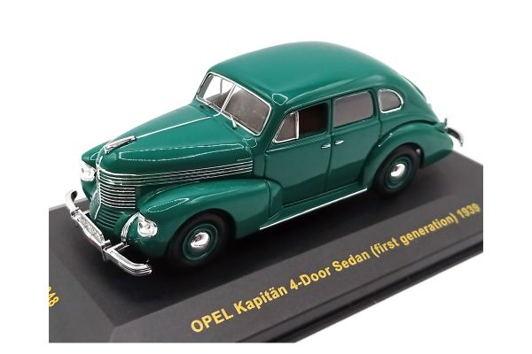 gebraucht NOS! IXO Models MUS048 Opel Kaptiän 4-Türer grün 1939 Maßstab 1:43 Modellauto