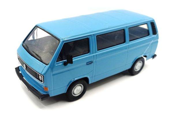 Motormax 79376 VW T3 Bus blau Maßstab 1:24 Modellauto