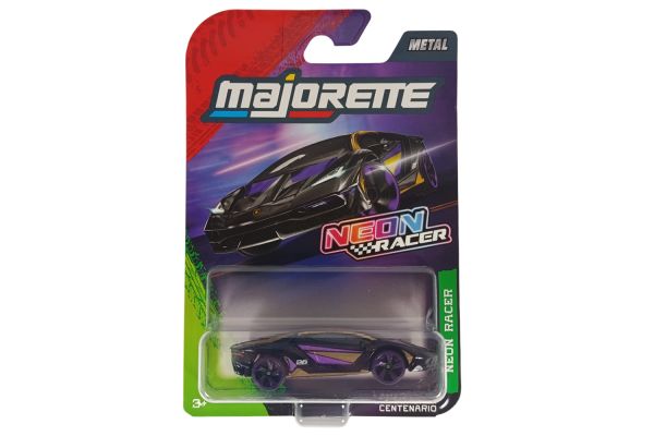 Majorette Lamborghini Centenario schwarz/lila - Neon Racer 1:64