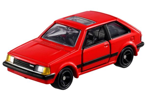 Tomica ReBorn Mazda 323 Familia 1500XG rot 1:64