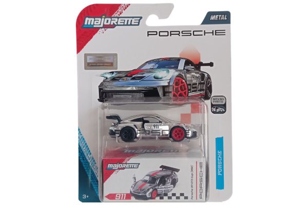 Majorette Porsche 911 (992) GT3 Cup chrom 1:64