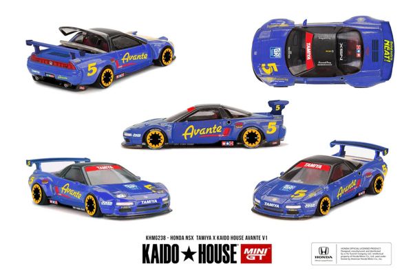 ***PREORDER Kaidohouse Honda NSX Tamiya x KAIDO HOUSE "Avante" V1 blau