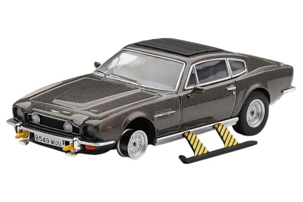 ***PREORDER MiniGT 922 Aston Martin V8 Vantage dunkelgrau 1987 James Bond - The Living Daylights