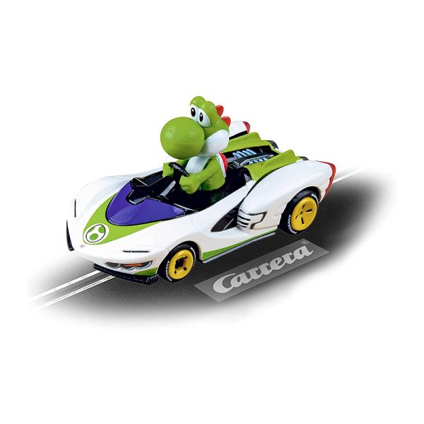 Carrera 20064183 GO!!! Nintendo Mario Kart P-Wing &quot;Yoshi&quot; Fahrzeug