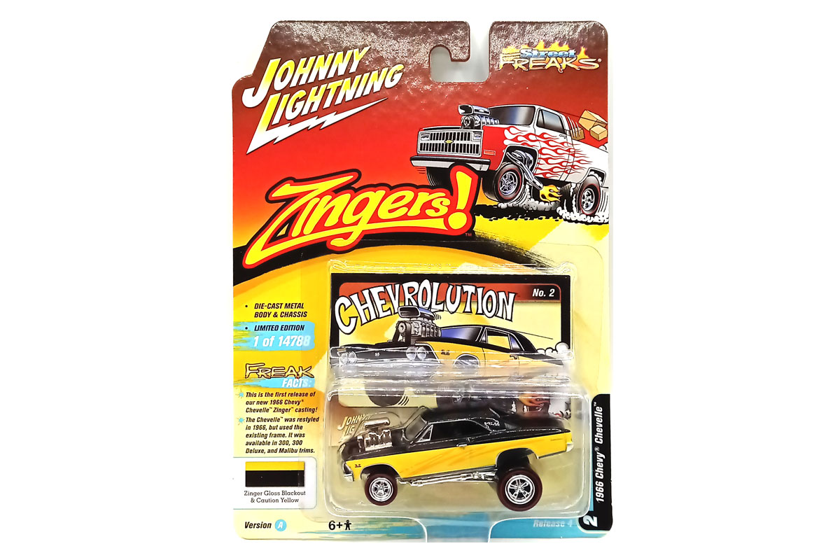 Johnny Lightning 1981 Chevrolet Silverado 10 – Zingers Lato Flotta 1/64 (Street Freaks)