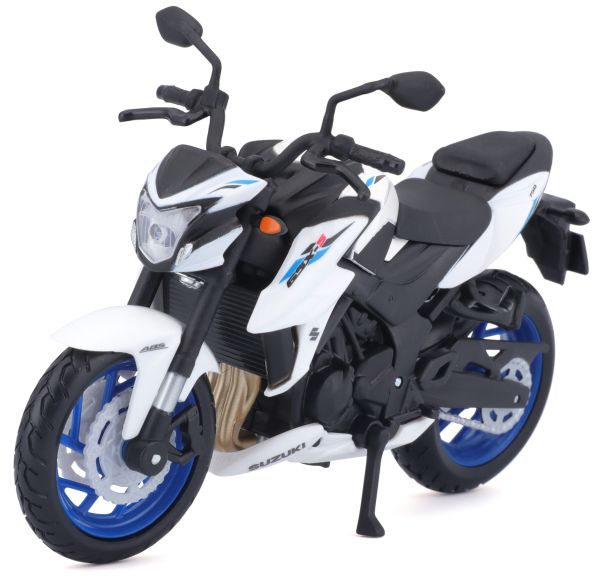 Maisto Suzuki GSX-S750 ABS weiss/schwarz 1:18 Motorrad