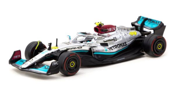 Tarmac T64G-F044-LH1 Mercedes-AMG F1 W13 EQ Performance Sao Paulo Grand Prix 2022 Maßstab 1:64 Model