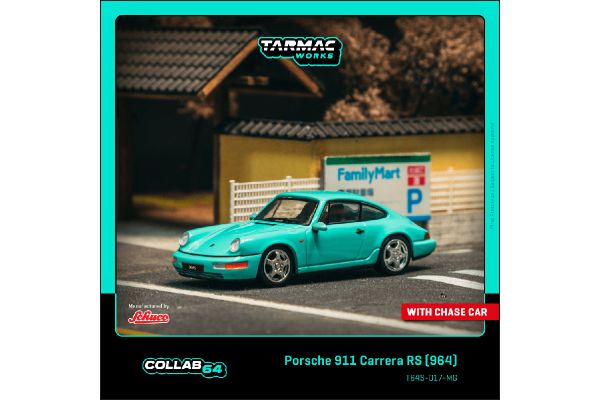 ***PREORDER Tarmac Porsche 911 (964) Carrera RS mintgrün