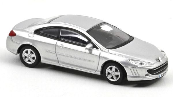 Norev Peugeot 407 Coupe silber 2006 Maßstab 1:87