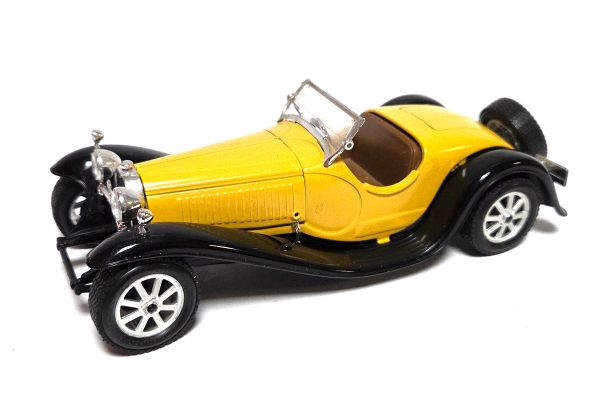 gebraucht! Bburago 1238 Bugatti Type 55 1932 gelb 1:24 - fast wie neu