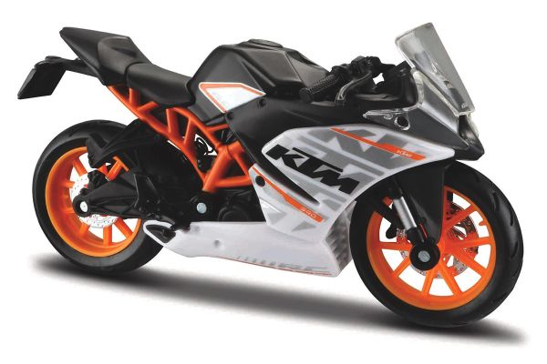 Maisto KTM RC 390 schwarz/weiss/orange