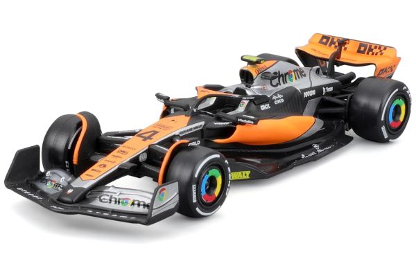 Bburago 38087P McLaren MCL60 #81 Oscar Piastri Formel 1 2023 Maßstab 1:43