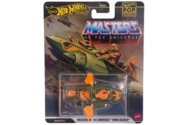 Hot Wheels HXD63-JHW91 Wind Raider grün/orange - Master of the Universe 1:64