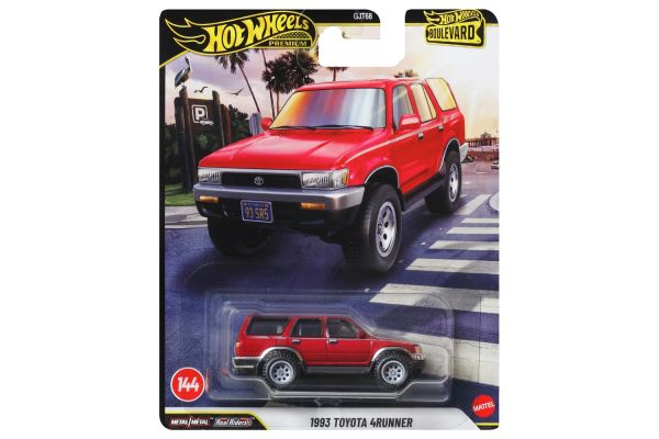 Hot Wheels GJT68-JHW18 Toyota 4Runner 1993 rot - Boulevard #144 1:64