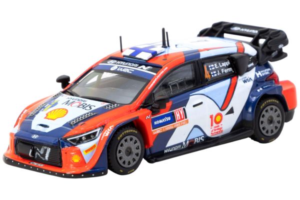 Tarmac Hyundai i20 N Rally1 Hybrid #4 Sieger 2024 Rally Schweden 1:64