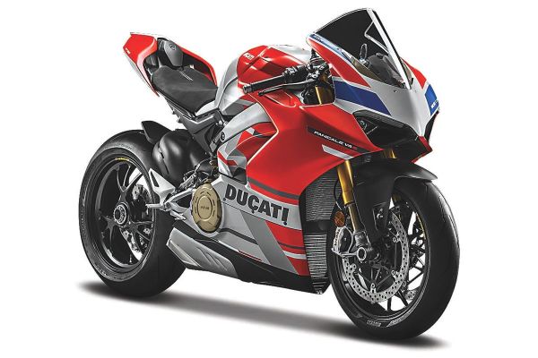 Maisto 19132 Ducati Panigale V4 S Corse rot/weiss/grau Maßstab 1:18