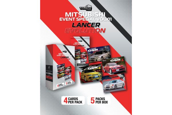 Tarmac Cards TC-MITE-01 Mitsubishi Event Special Vol.01 - Lancer Evolution