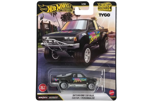 Hot Wheels JHW32 Datsun King Cab Baja Custom schwarz - Boulevard #153