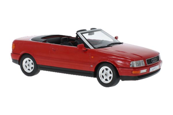 ***Modelcar MCG18371 Audi Cabriolet rot 1991 Maßstab 1:18 Modellauto