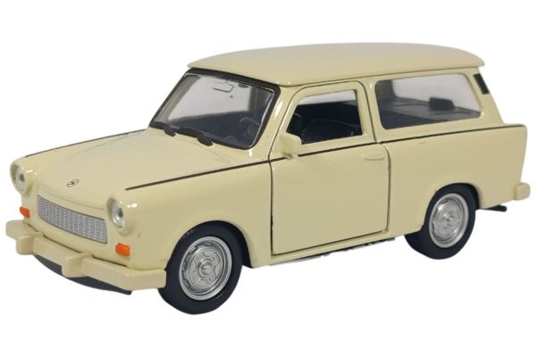 Nex Trabant 601 Kombi beige mit Rückzugmotor 1:38