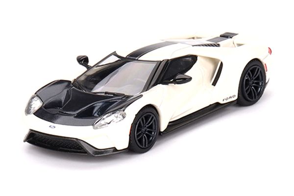 ***TSM-Models 622 Ford GT ’64 Prototype Heritage Edition weiss (LHD) - MiniGT Maßstab 1:64