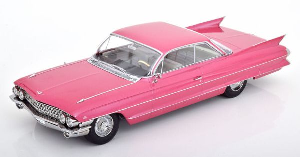 KK-Scale 181254 Cadillac DeVille Coupe Series 62 rosa metallic 1961 Maßstab 1:18 Modellauto
