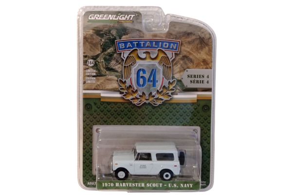 Greenlight 61040-D Harvester Scout U.S. Navy hellgrau 1970 - Battalion 4