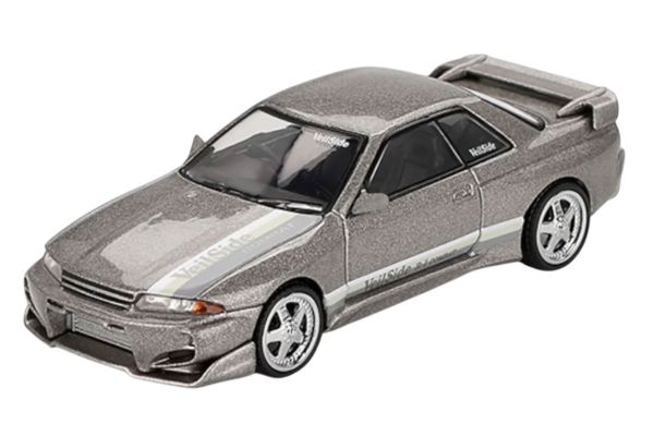 MiniGT 971 Nissan Skyline GT-R (R32) Veilside Combat C-I Veilside grau 2011 1:64