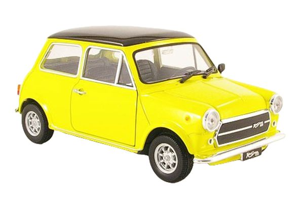 Welly Mini Cooper 1300 gelb 1974 - 1:24