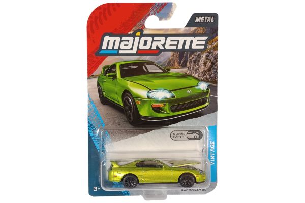 Majorette Toyota Supra JZA 80 gelbgrün metallic - Vintage