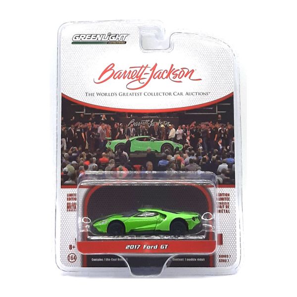 Greenlight 37230-E Ford GT hellgrün 2017 - Barrett Jackson 1:64