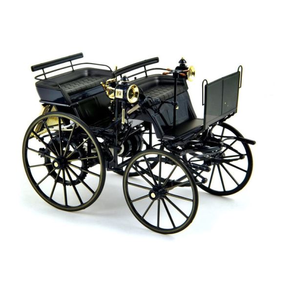 Norev Daimler Motorkutsche 1886 dunkelblau 1:18
