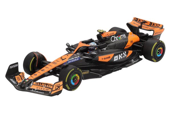 ***PREORDER MiniGT McLaren MCL38 #4 Lando Norris 2. Platz Ungarn GP 2024 (1145)