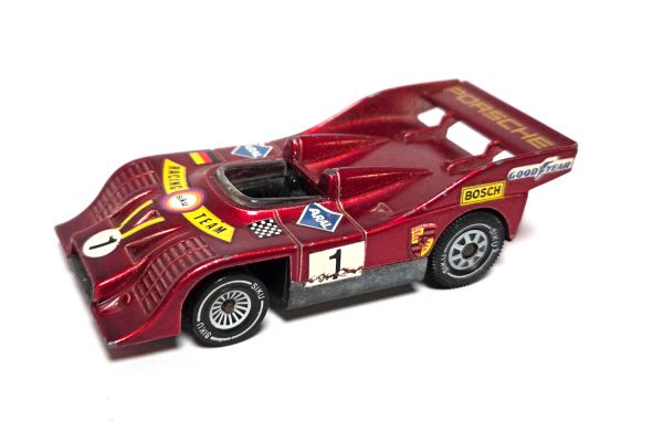 gebraucht! Siku 1329 Porsche 917/10 Turbo-Lader rot metallic - leicht bespielt